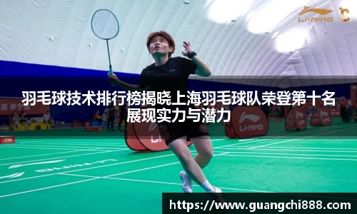 羽毛球技术排行榜揭晓上海羽毛球队荣登第十名展现实力与潜力